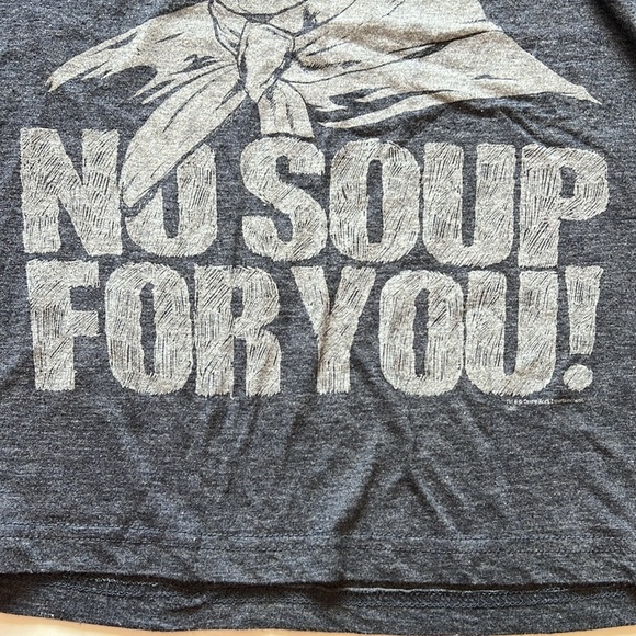Seinfeld - “No soup for you!” Small blue Tshirt - Picture 5 of 7